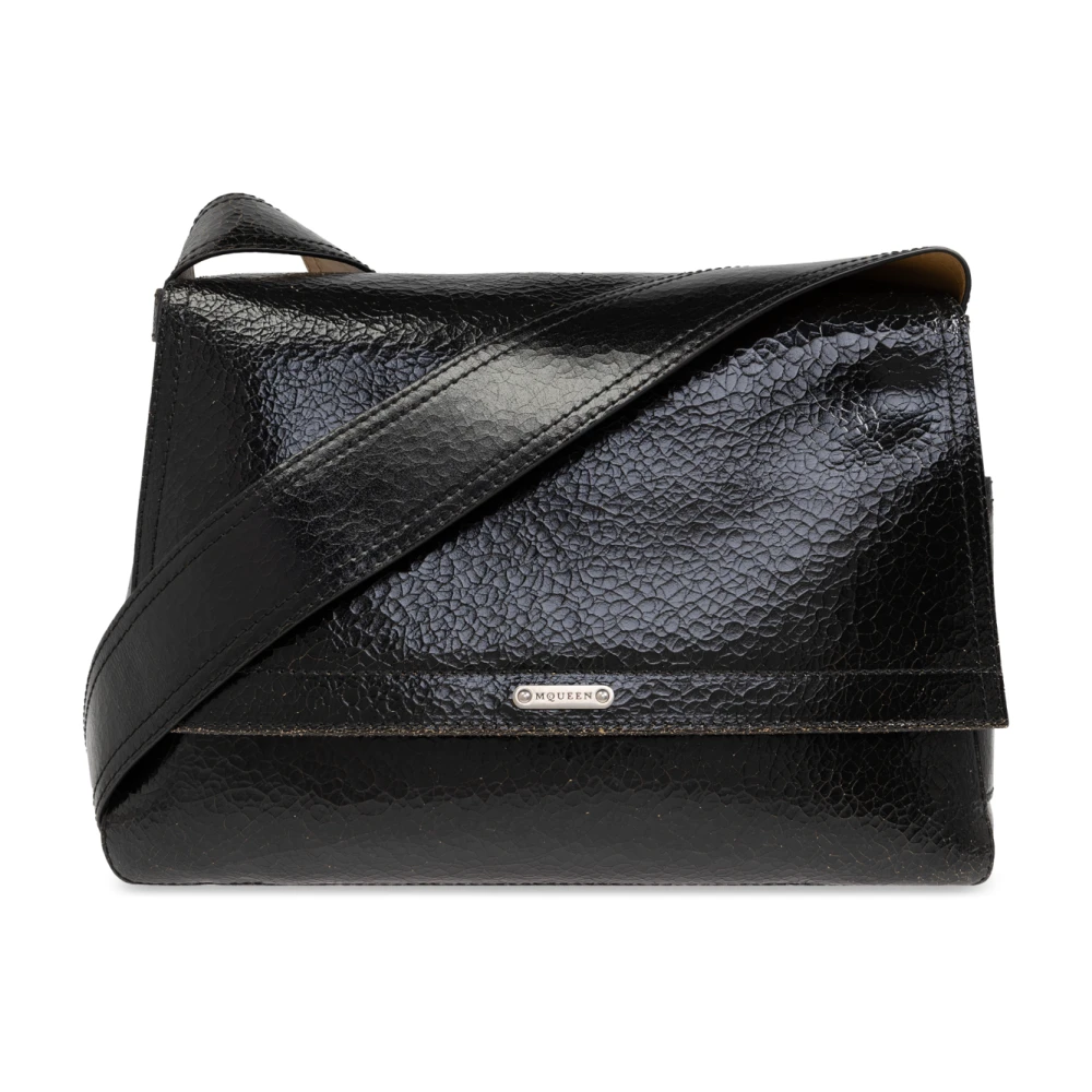Alexander Mcqueen Men's Black Shoulder Bag