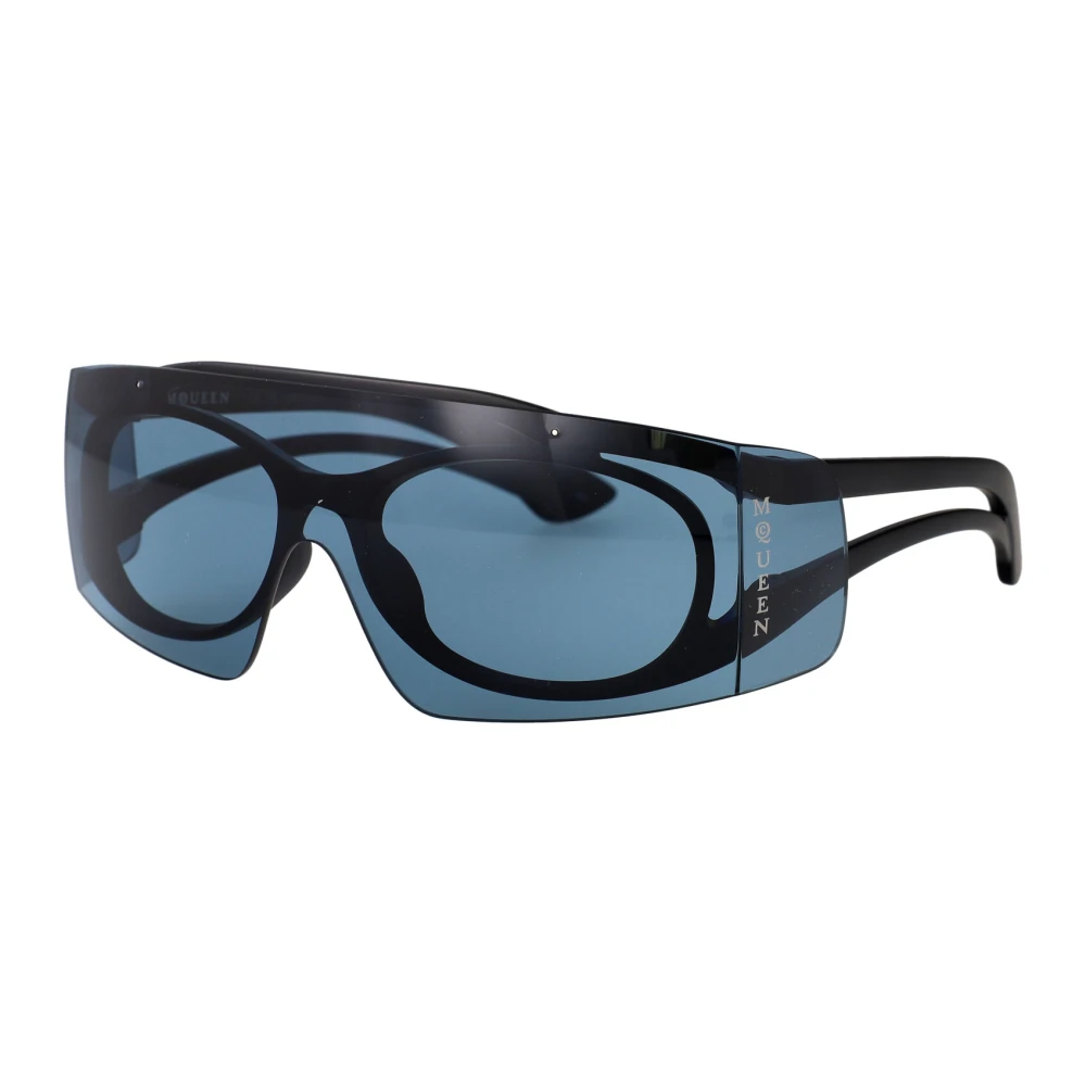 Alexander Mcqueen Unisex Black Am0489s Sunglasses - Sunglasses - One Size - Accessories