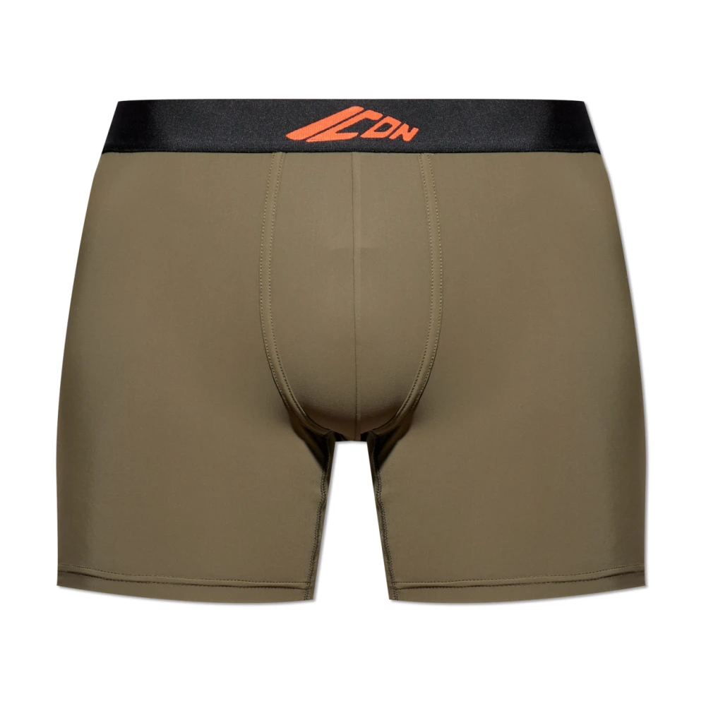 Dsquared2 Mannelijk Groente Ondergoed Heren, Groen, S, Boxers