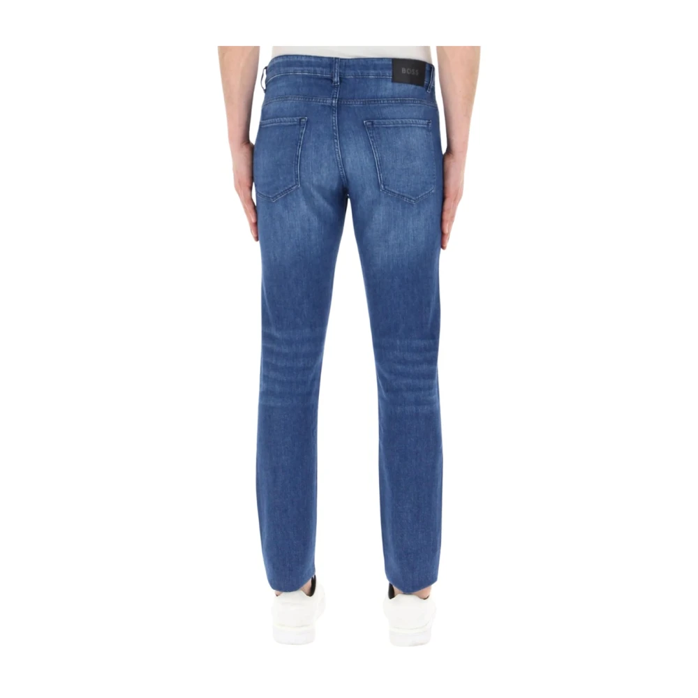 Hugo Boss Slim Fit Denim Jeans Blue Heren