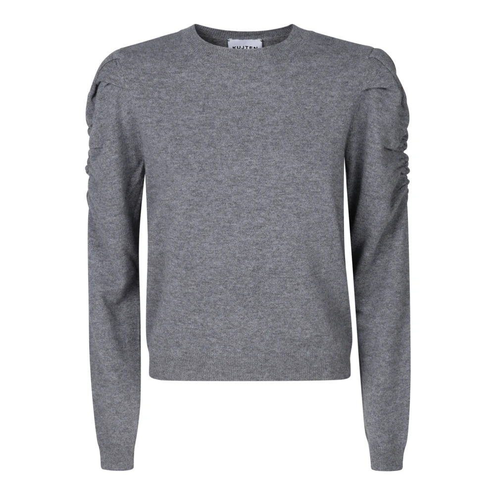 Kujten Kasjmier trui met lange mouwen Gray Dames