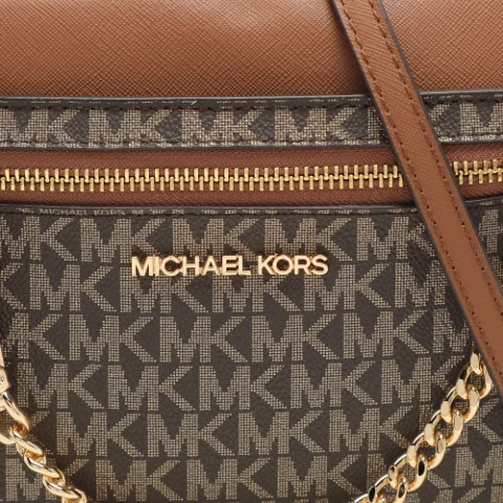 Michael Kors Pre-owned Canvas handbags Brown Dames