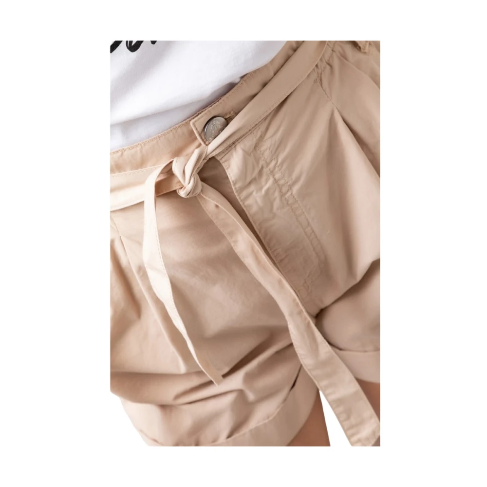 Gaëlle Paris Shorts voor vrouwen Zomercollectie Beige Dames