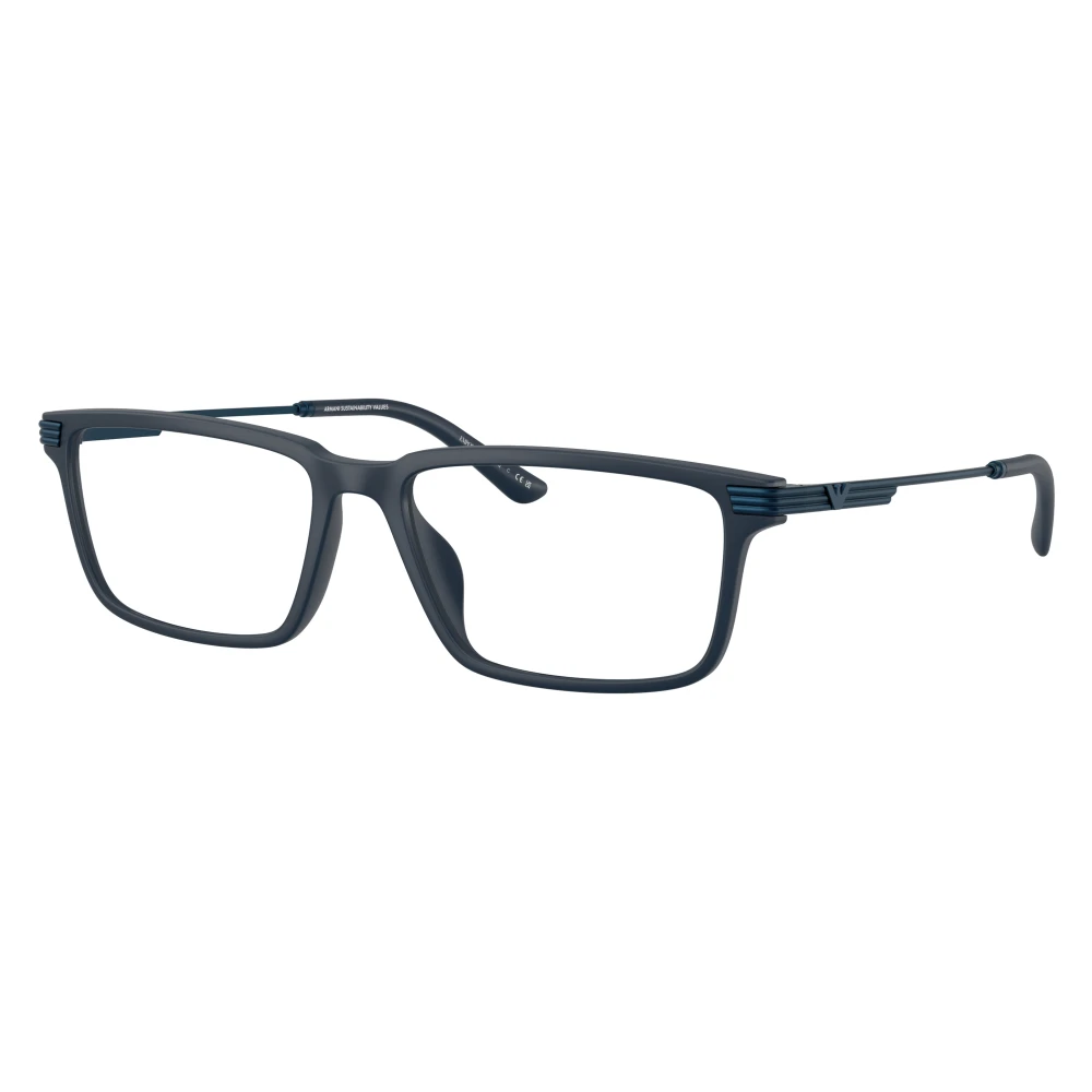 Emporio Armani Unisex Blue Glasses, 55 Mm, 0Ea3268u
