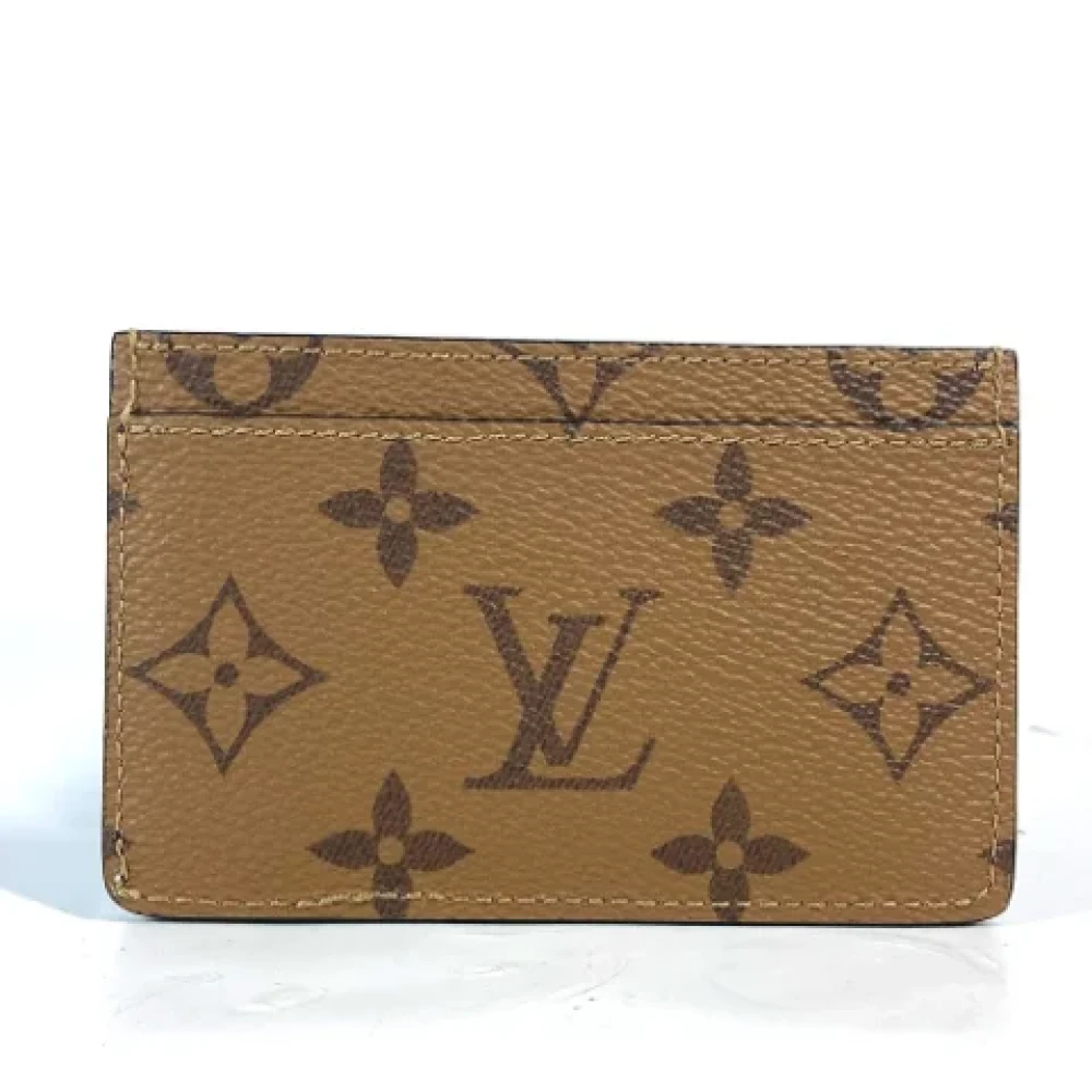 Louis Vuitton Vintage Pre-owned Cotton louis-vuitton-bags Brown Dames