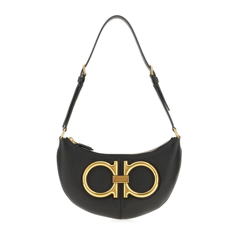 Salvatore Ferragamo Schoudertassen Black Dames