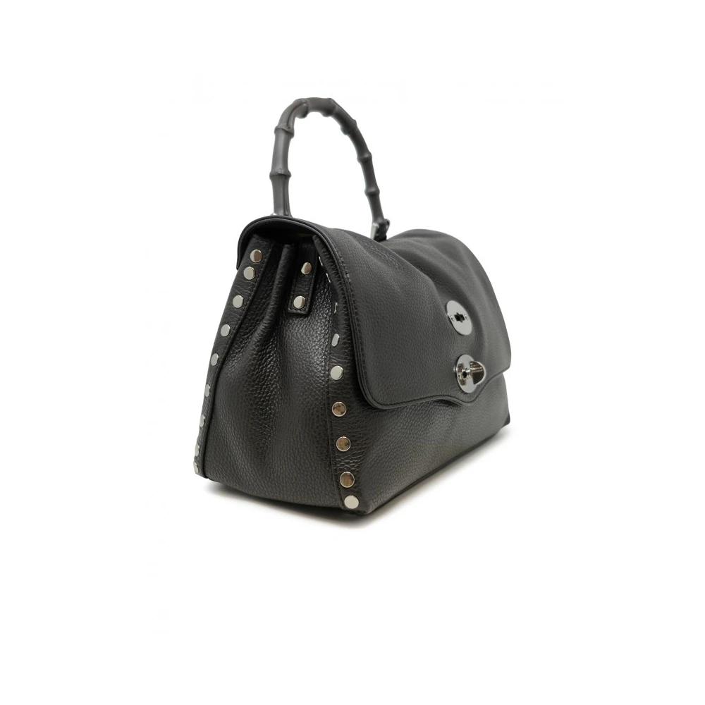 Zanellato Bruine Schoudertas Elegante Leren Handtas Brown Dames