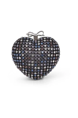 Crystal Heart Clutch