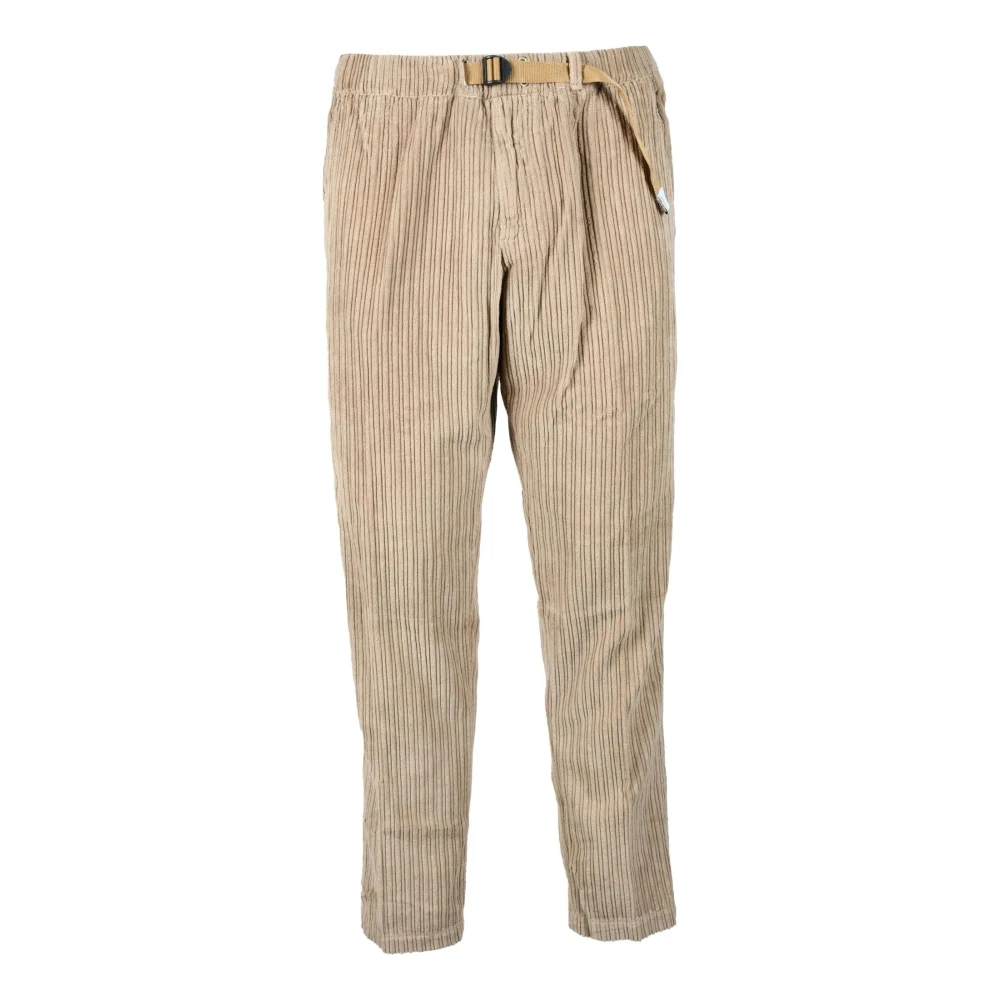 White Sand Katoenen Casual Broek Beige Heren
