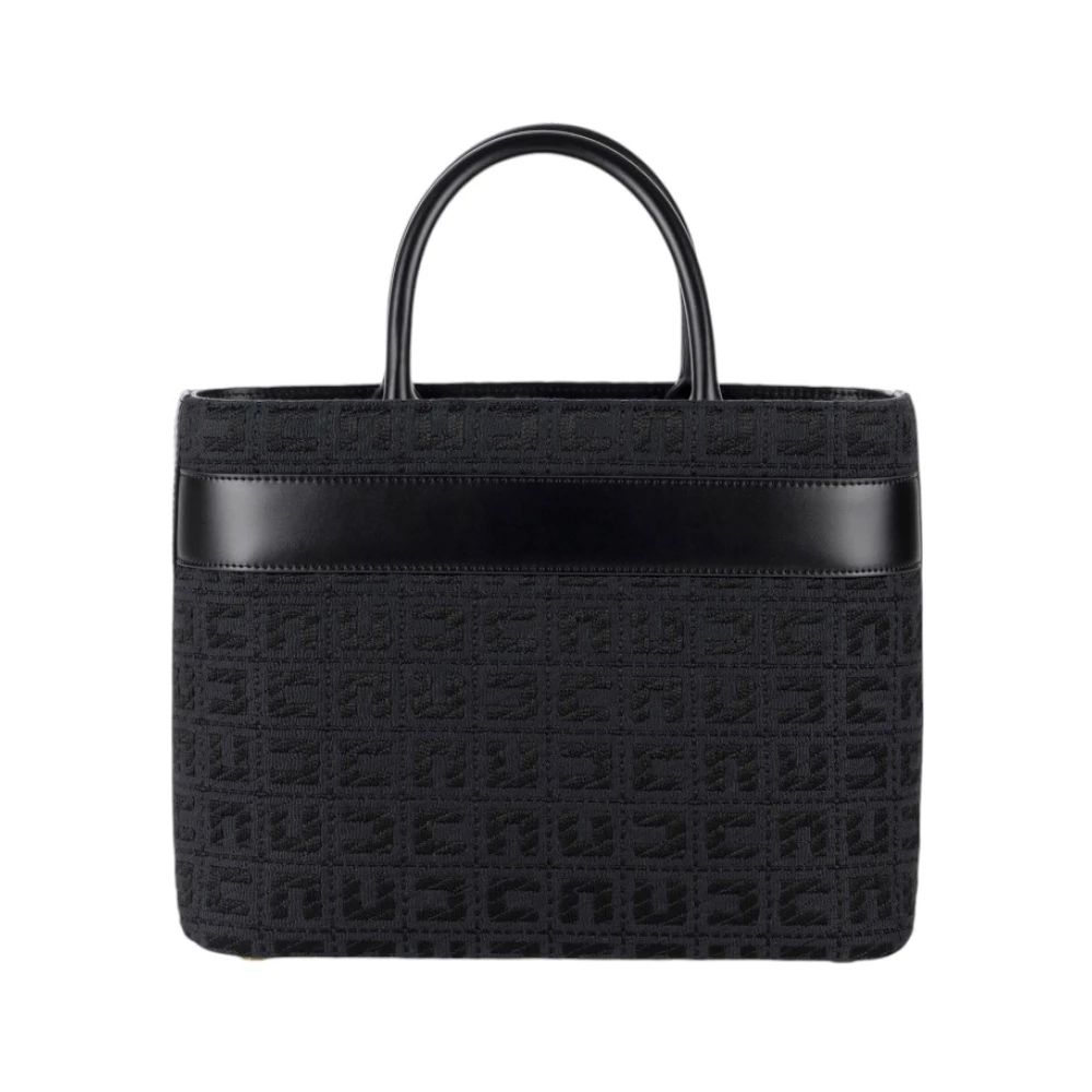 Elisabetta Franchi Stijlvolle leren tas voor vrouwen Black Dames