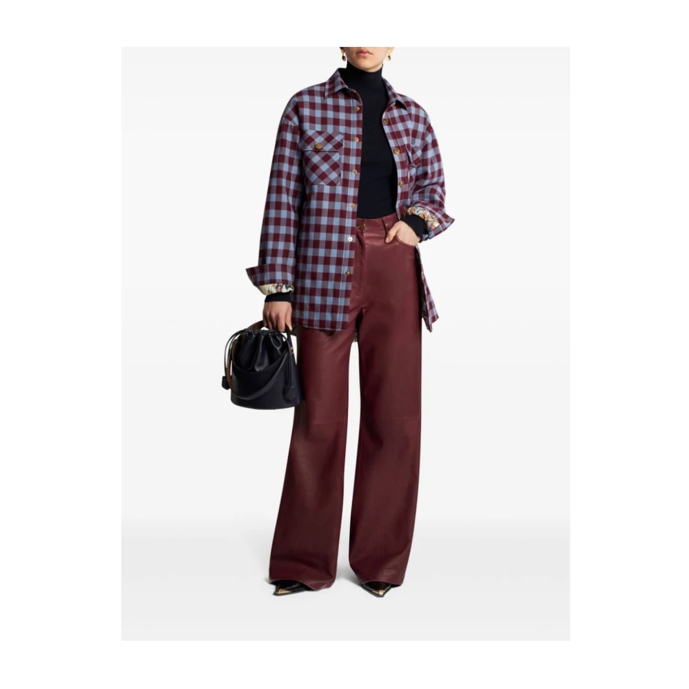 ETRO Stijlvolle Heren Overhemden Collectie Red Dames