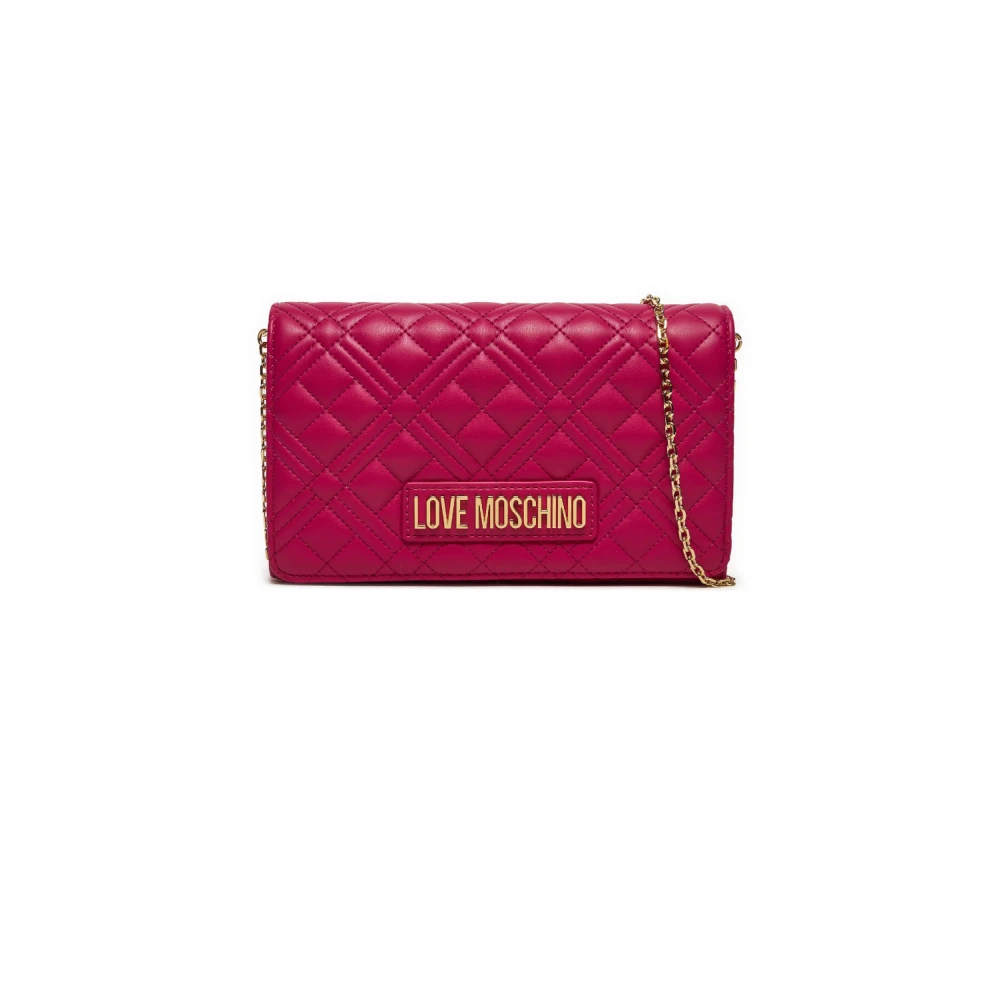 Love Moschino Magenta Tassen voor Stijlvolle Fashionista's Pink Dames