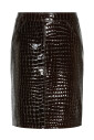 donkere-chocolade-glanzende-croco-rok