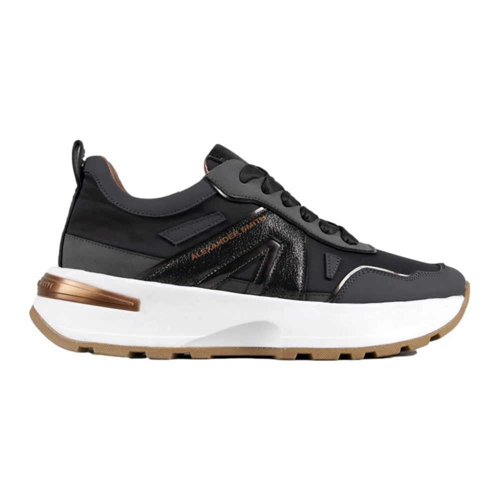 Alexander Smith Liverpool Dames Sneakers Donkergrijs Heren Schoenen