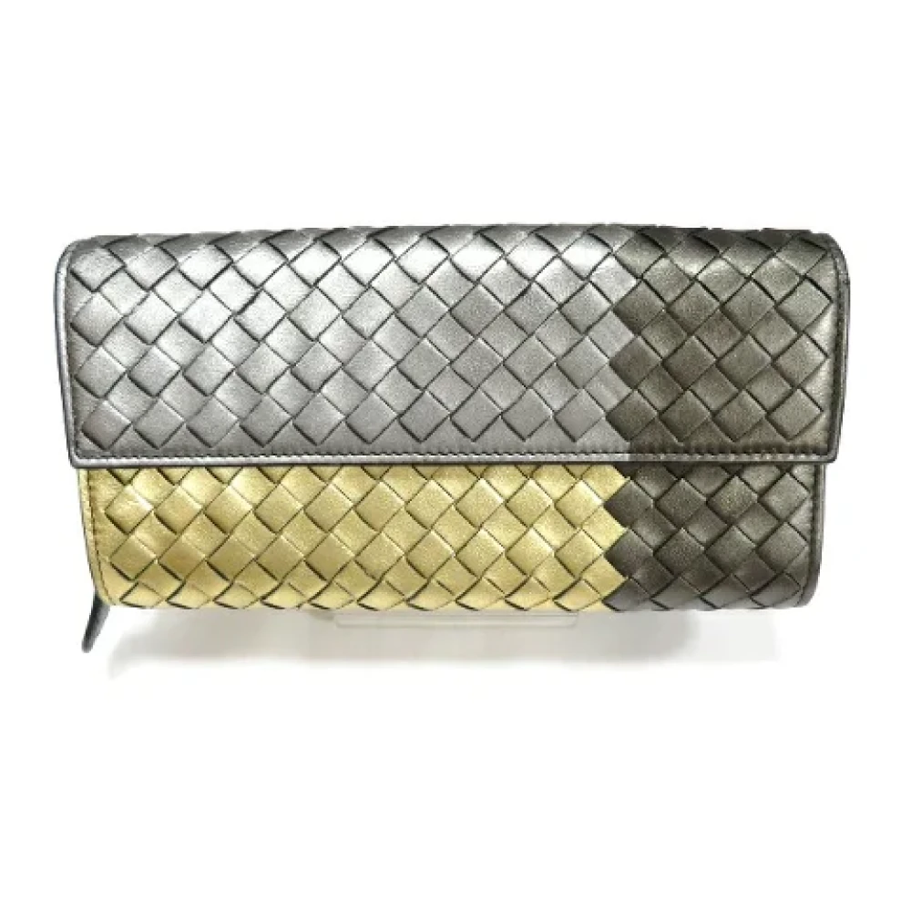 Bottega Veneta Vintage Pre-owned Leather wallets Multicolor Dames