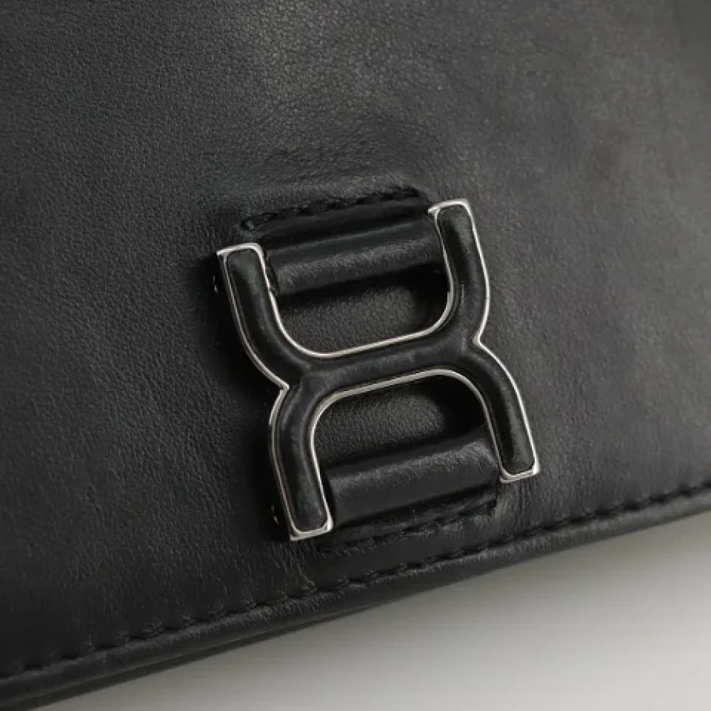 Chloé Pre-owned Leather wallets Black Dames