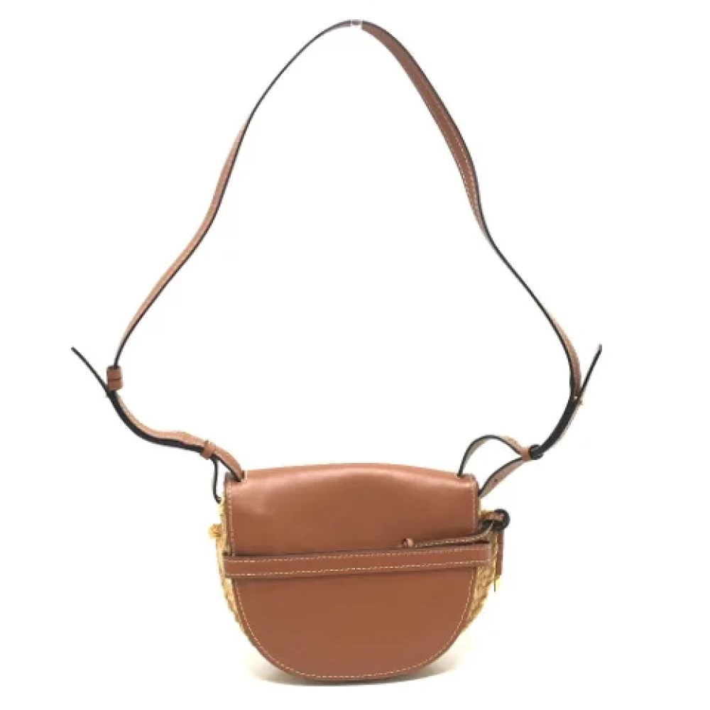 Loewe Pre-owned Canvas shoulder-bags Beige Dames