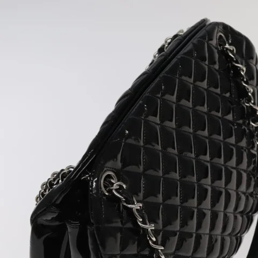 Chanel Vintage Pre-owned Canvas chanel-bags Black Dames