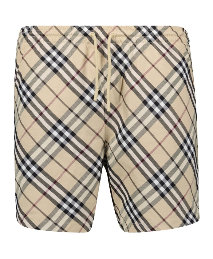 checkered-swim-shorts