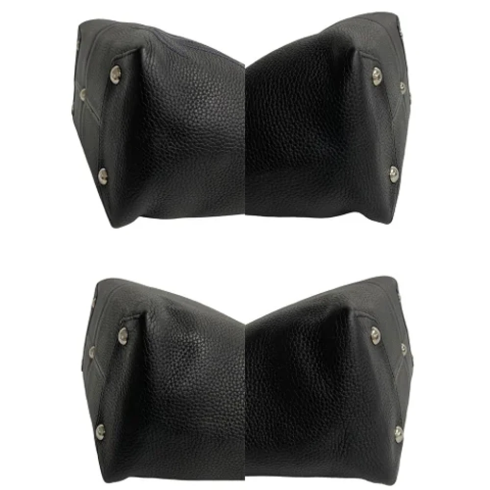 Louis Vuitton Vintage Pre-owned Leather totes Black Dames