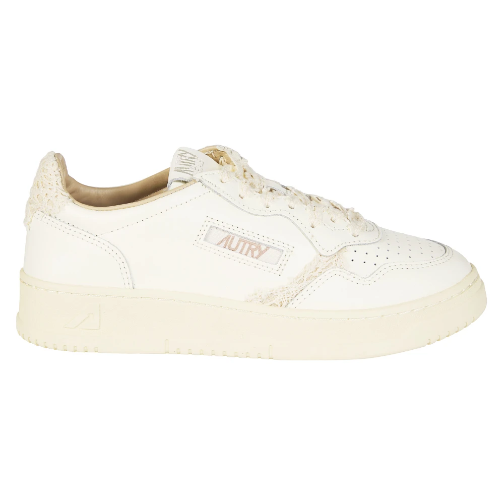 Autry Medalist Low Mj01 Dames Schoenen Wit