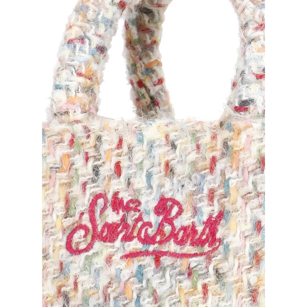 Saint Barth Multicolor Handtas met Franjes en Logo Multicolor Dames