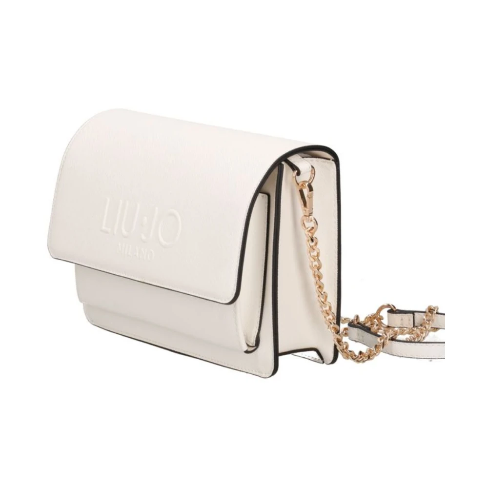 Liu Jo Stijlvolle Schoudertas met Logodetail White Dames