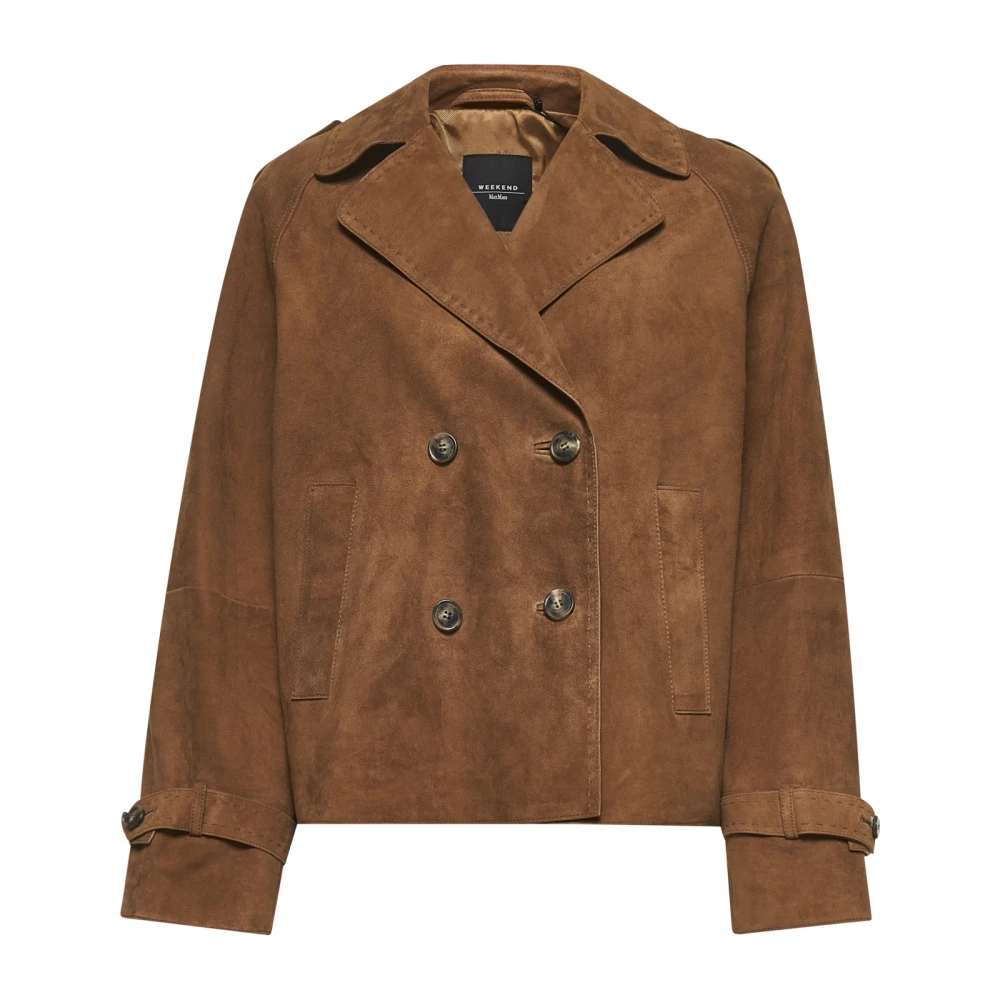 Max Mara Weekend Weekendjassen voor stijlvolle outfits Brown Dames