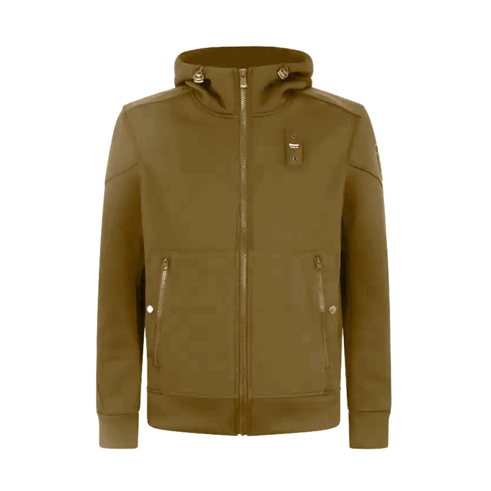 Blauer Homme Beige Sweatshirts Et Sweats À Capuche, Taille: Xl Sweat-Shirt Zippé