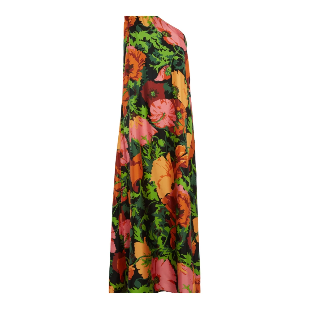 La DoubleJ Eénschouder Roy Jurk Multicolor Dames