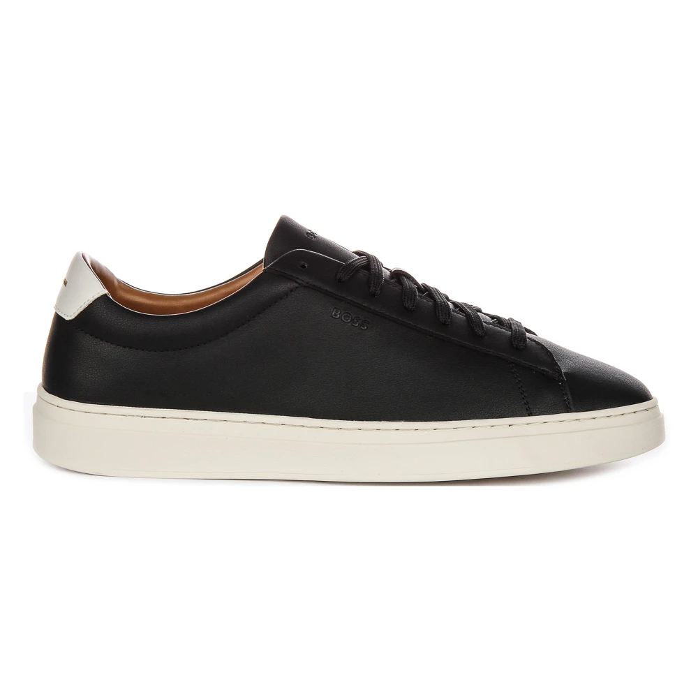 Hugo Men's Black Sneakers, 8 Uk, Kieran Tenn Trainers