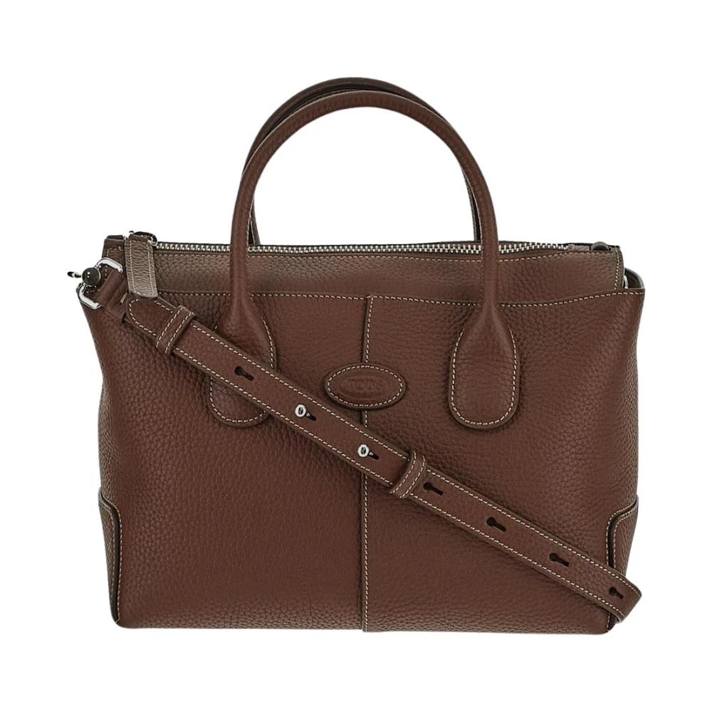 TOD'S Leren Tas Brown Dames