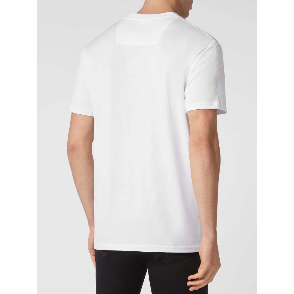 Philipp Plein Stijlvol T-shirt voor mannen White Heren