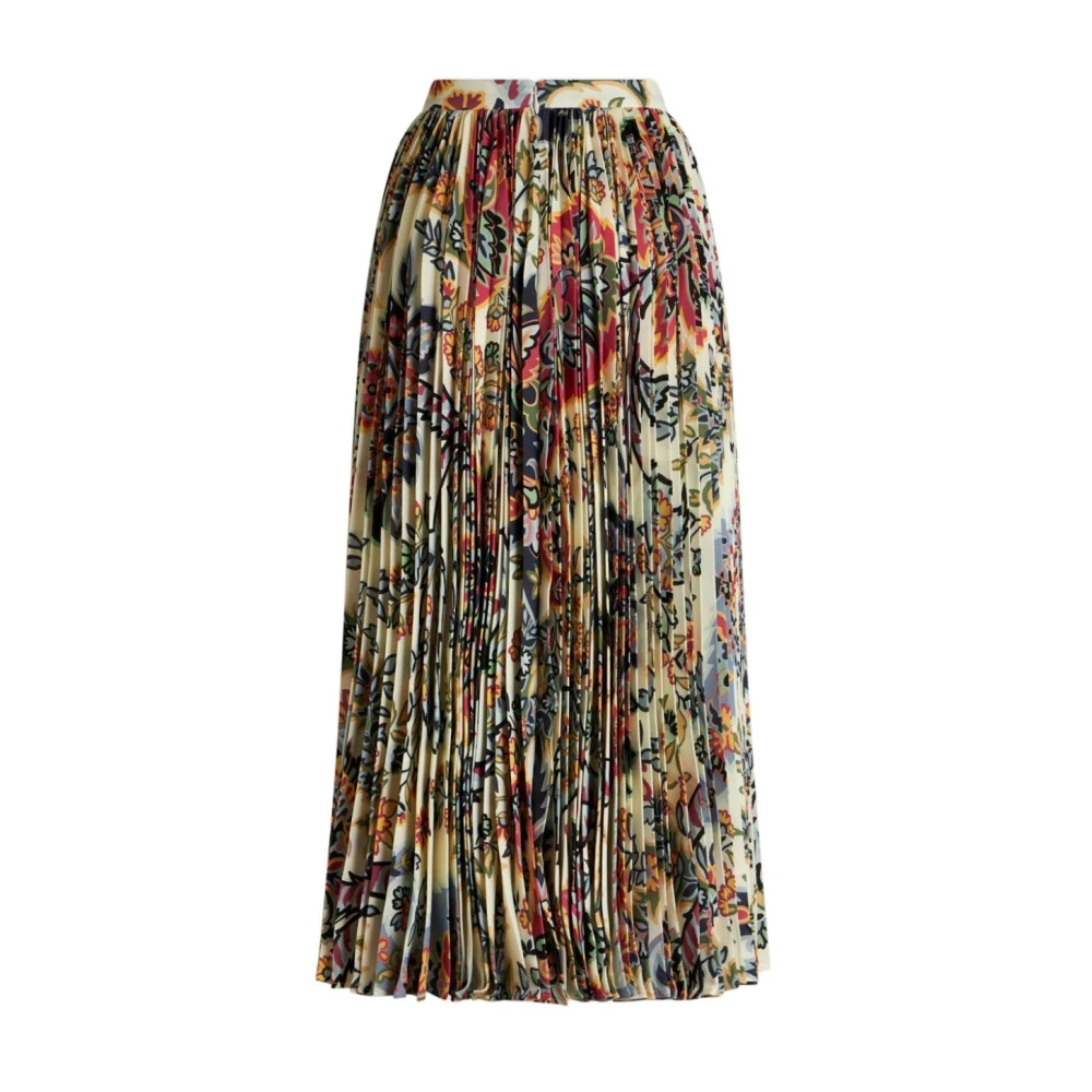ETRO Paisley Print Geplooide Rok Multicolor Dames