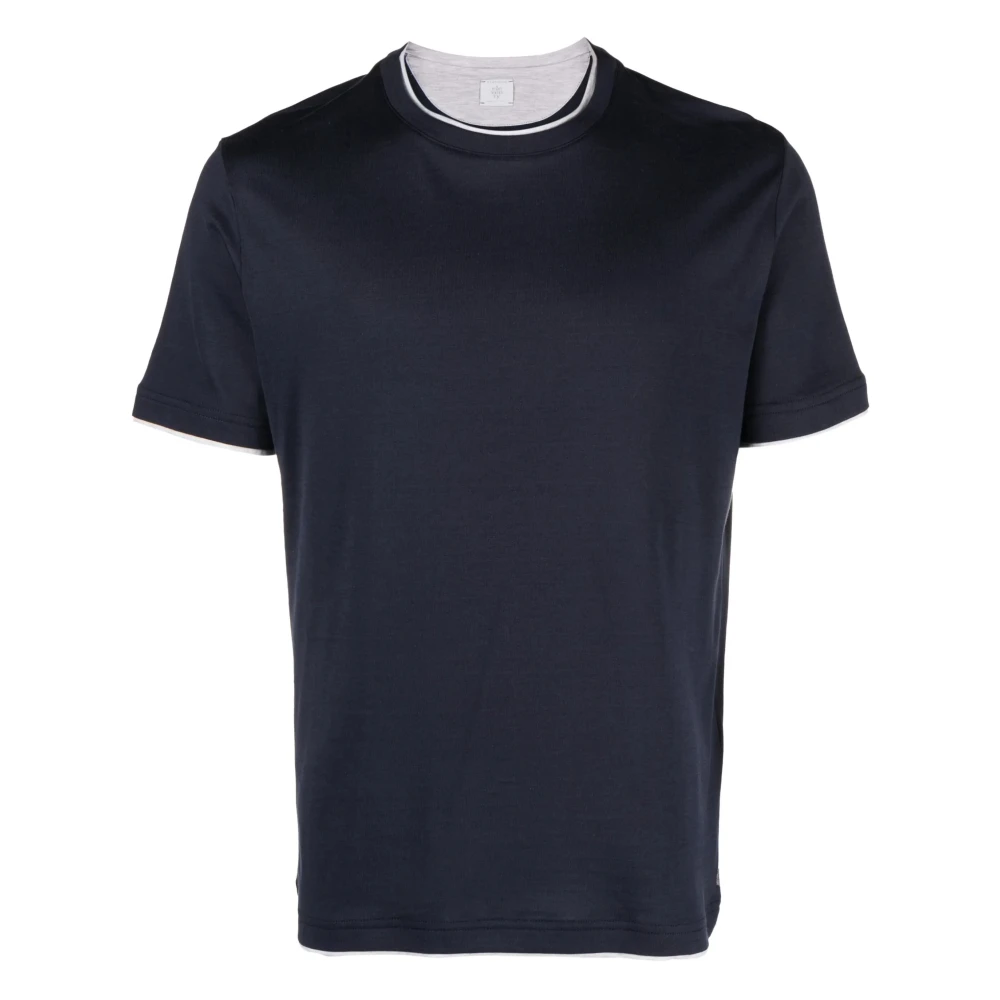 Eleventy - Tops > T-Shirts - Blue - Eleventy - Modalova