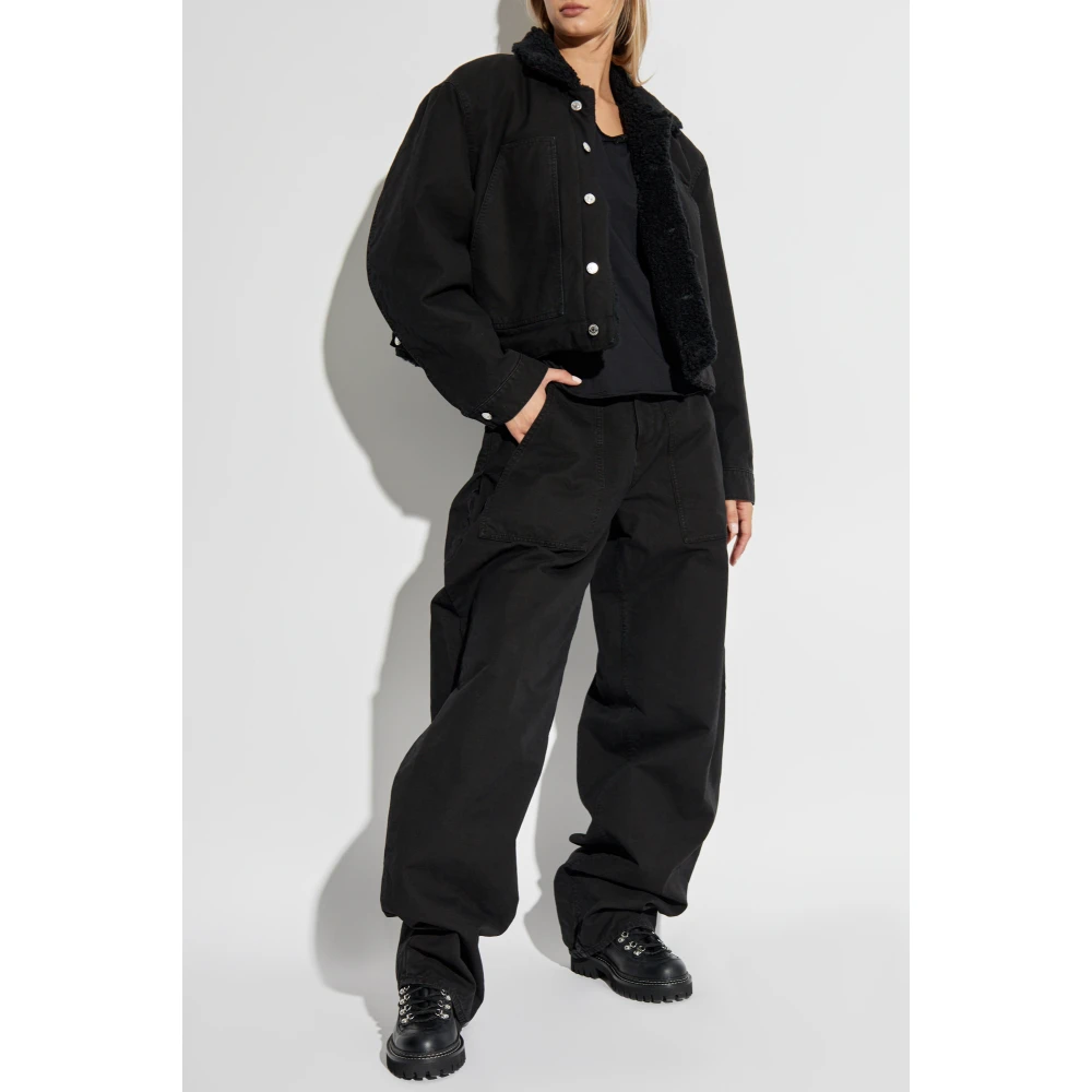 Dsquared2 Geïsoleerde spijkerjas Black Dames