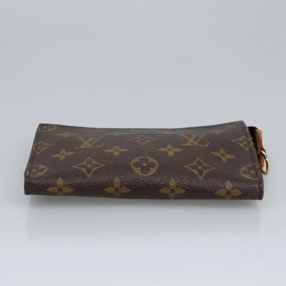 Louis Vuitton Vintage Pre-owned Canvas pouches Brown Dames