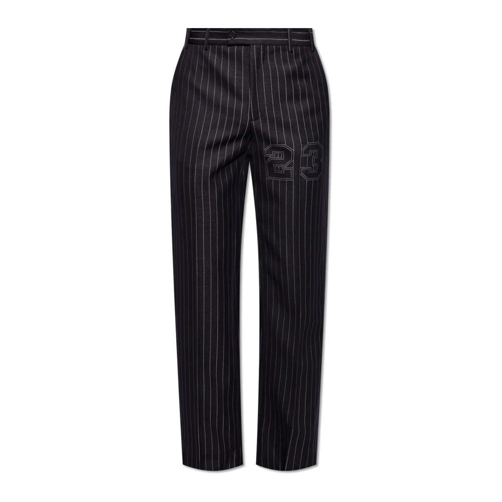 Trousers > Straight Trousers - - Off White - Modalova
