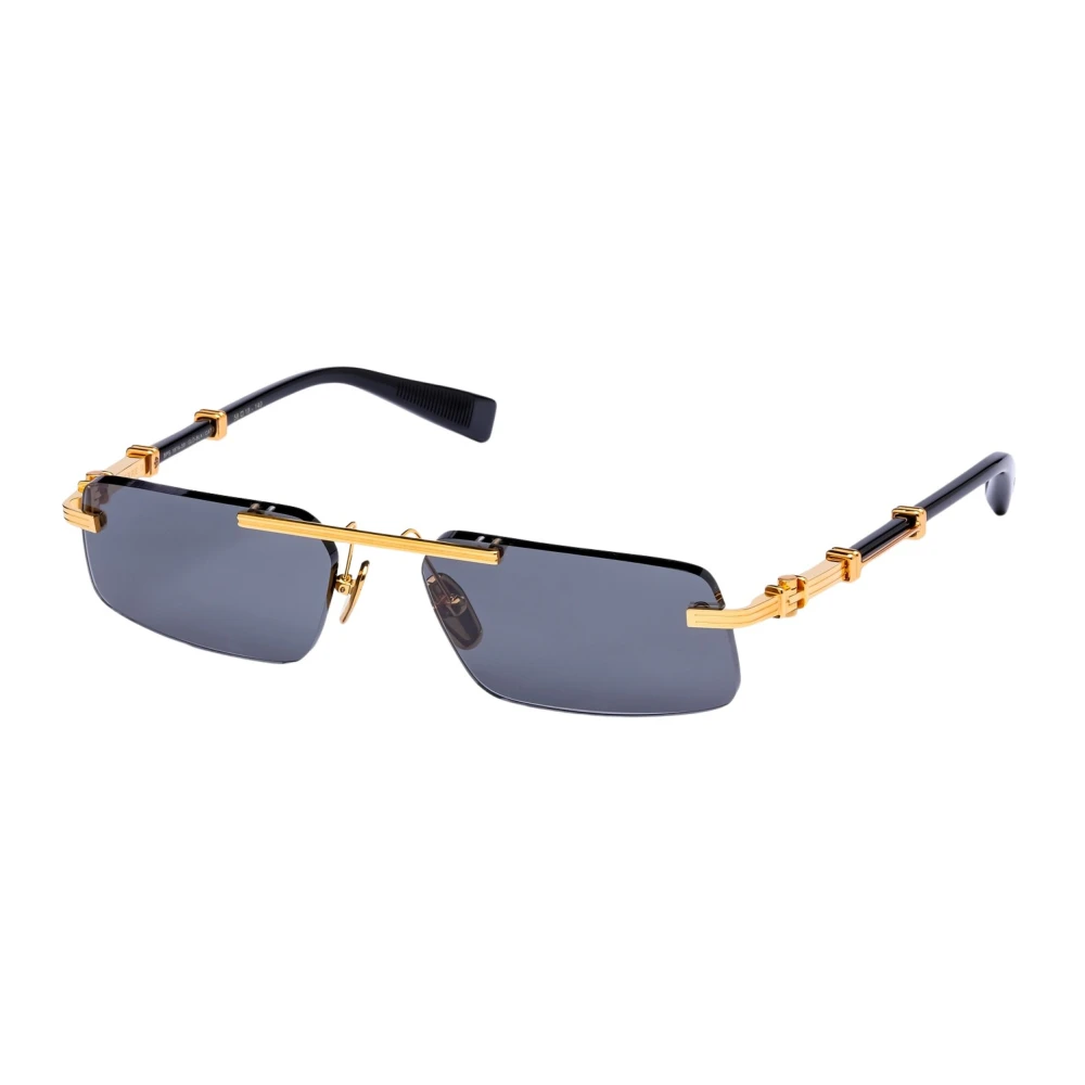 Balmain Unisex Yellow Pierre Ii Sunglasses - Sunglasses - 58 Mm - Accessories