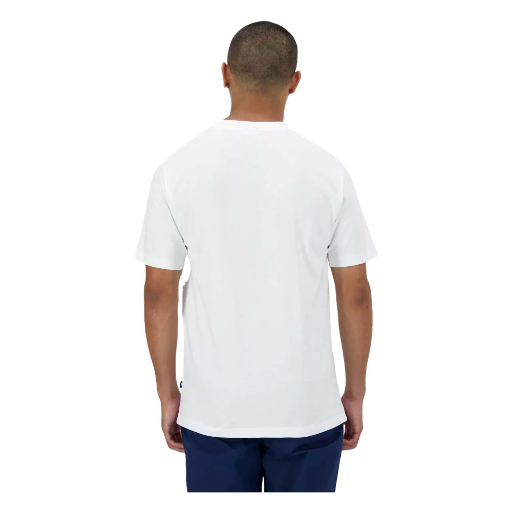 New Balance Atletiek Relaxte Nooit Leeftijd T-shirt White Heren
