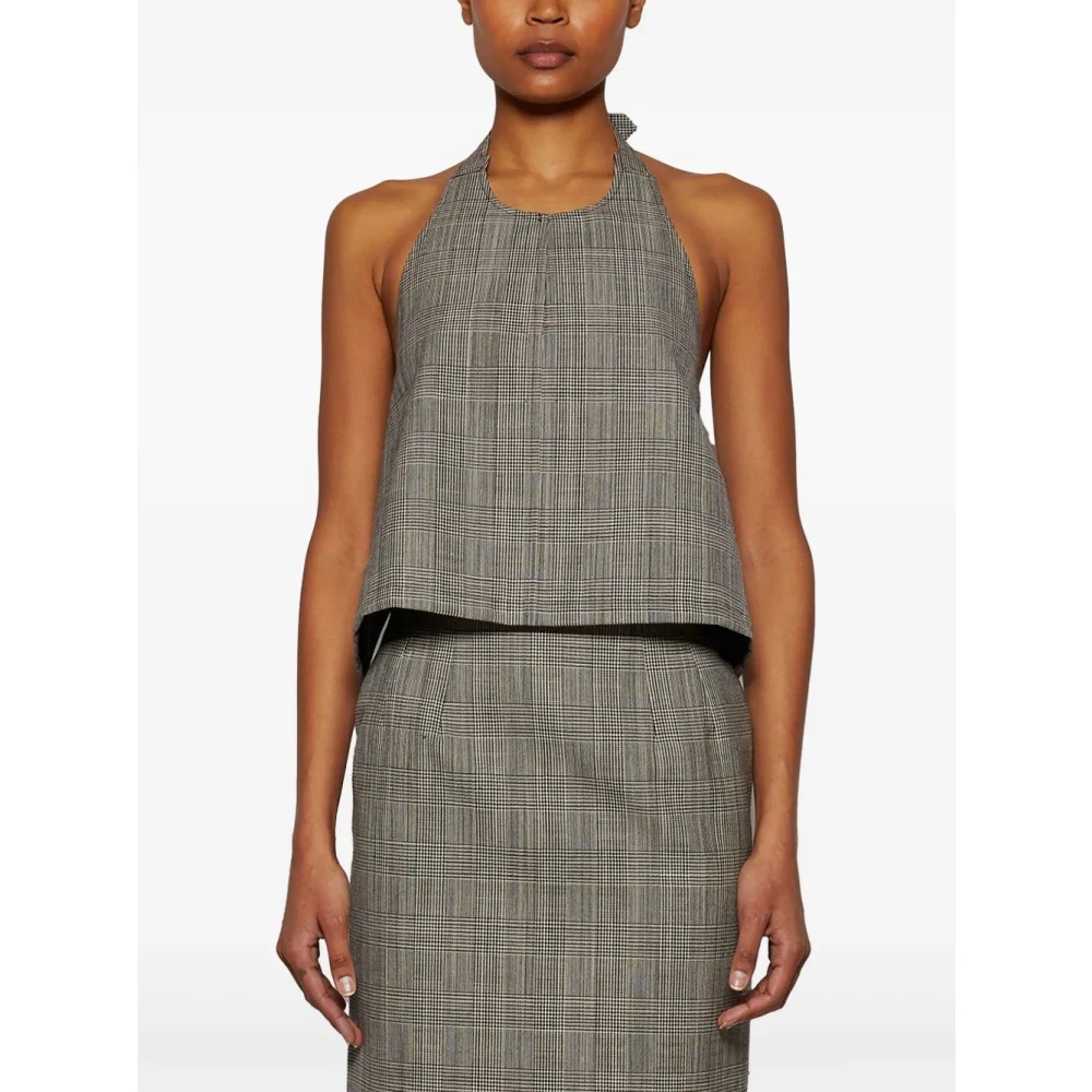 Wardrobe.nyc Haltertop Gray Dames