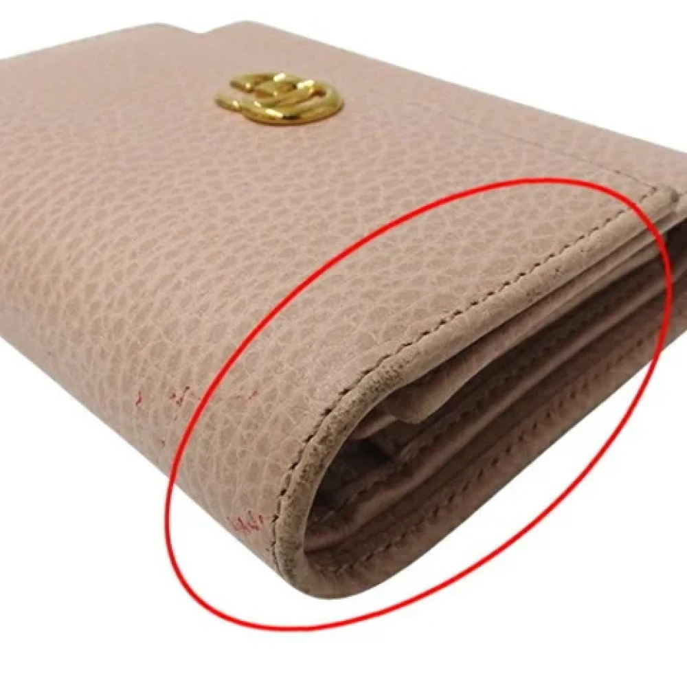 Gucci Vintage Pre-owned Leather wallets Pink Dames