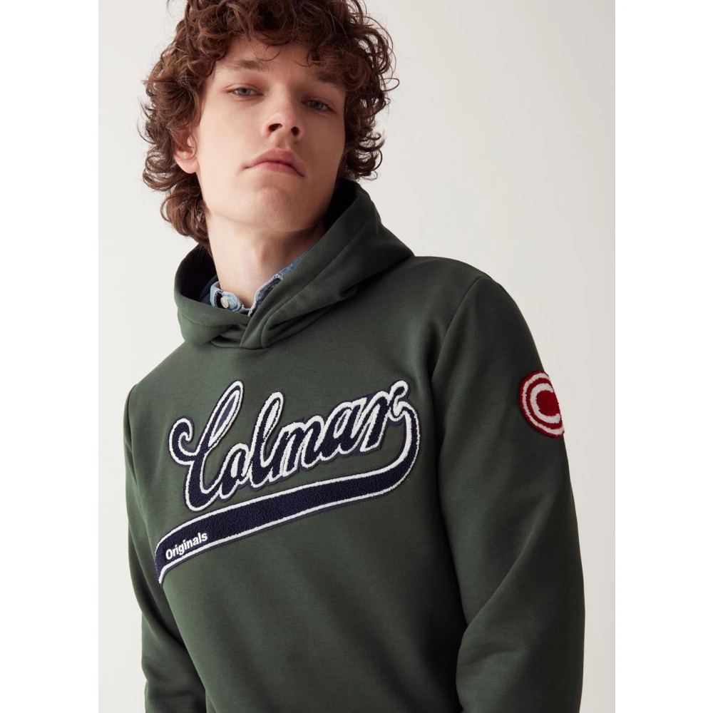 Colmar Stijlvolle Fleece Trui Green Heren