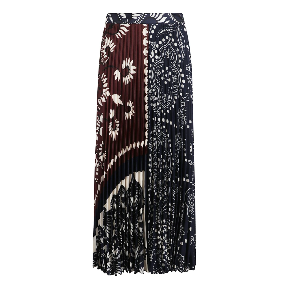 Weekend Max Mara Women's Multicolor Maxi Skirts, S, Milord Pleated Skirt
