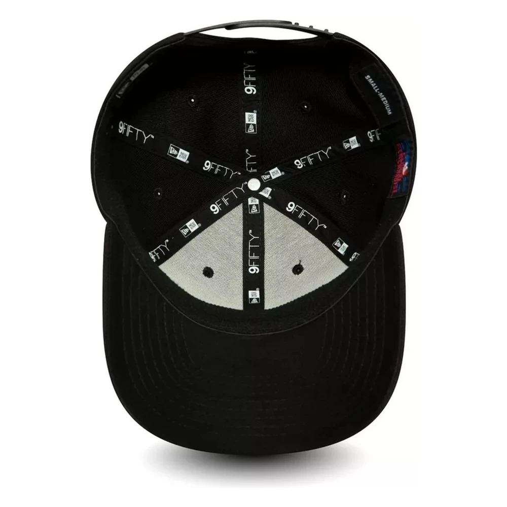 new era Zwarte Dodgers Stretch Snapback Pet Black Heren