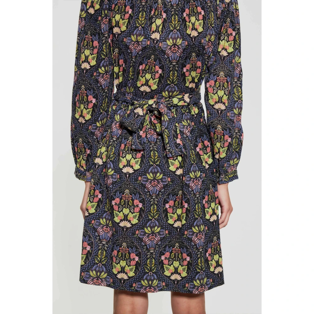 Antik batik Eros print jurk Multicolor Dames