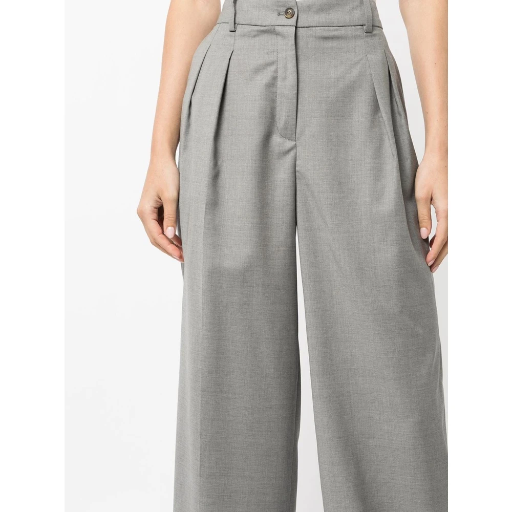 Loulou Studio Casual Denim Broek voor Dagelijks Gebruik Gray Dames