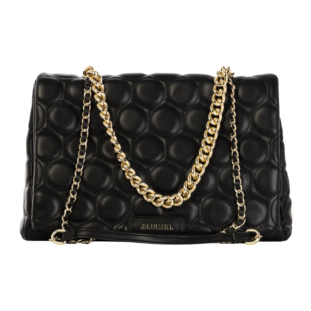 Blugirl Gewatteerde handtas met polka dots Black Dames