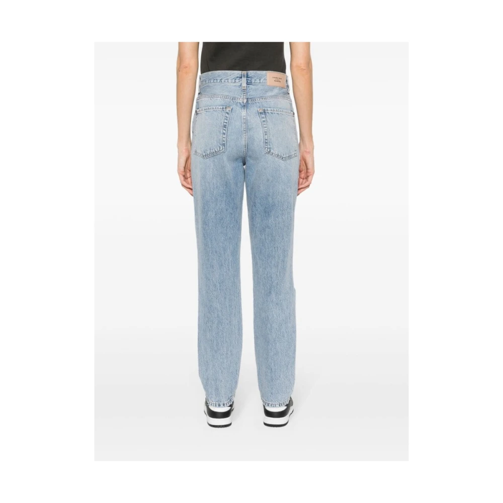 7 For All Mankind Lichtblauwe Ripped Jeans Blue Dames