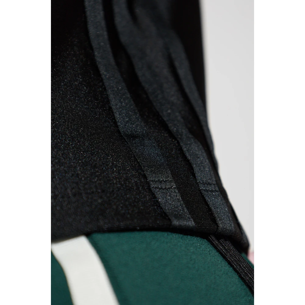 adidas Originals Top met opstaande kraag Black Dames